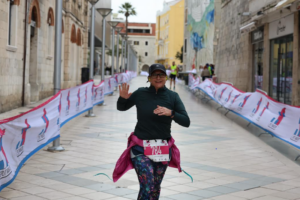 Egy budaörsi hobbifutó a horvátországi maratonon