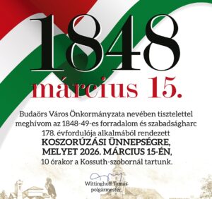 Március 15-én - városi ünnepség