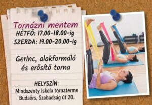 Preventív gerinctorna indul újra