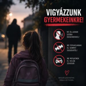 Fontos rendőrségi tájékoztató